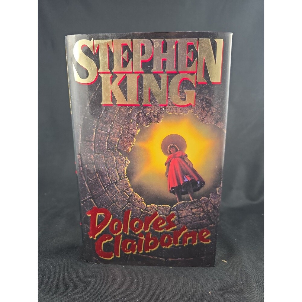 Stephen King- Delores Claiborne Hardcover Book 1993 First Edition Nice Condition